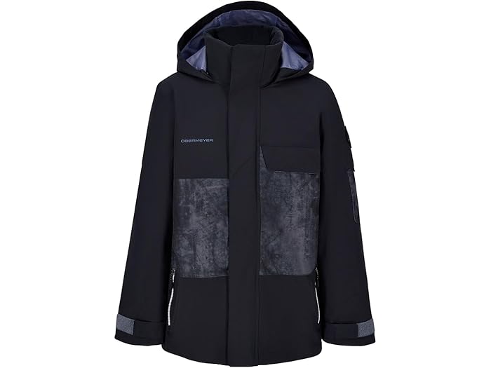 (取寄) オバマイヤー キッズ ボーイズ アクセル ジャケット (ビッグ キッド) Obermeyer Kids boys Axel Jacket (Big Kid) Black
