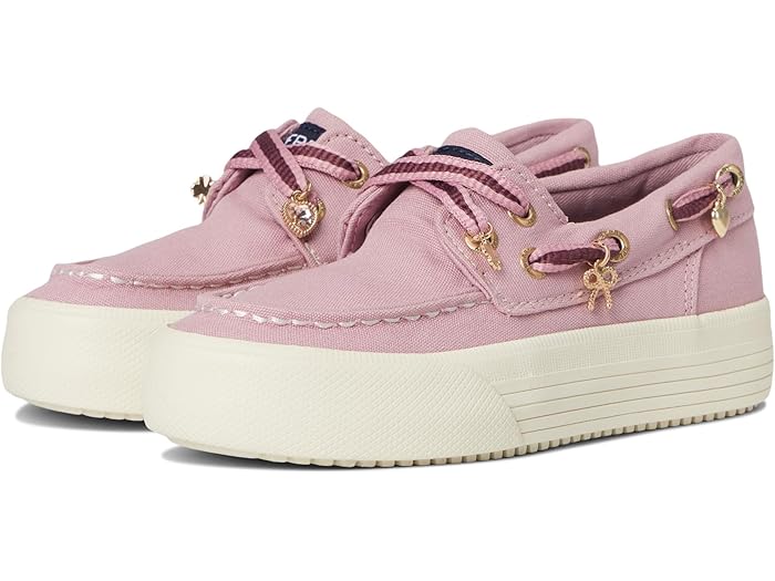 (取寄) スペリー キッズ ガールズ バハマ プラットフォーム (リトル キッド/ビッグ キッド) Sperry Kids girls Bahama Platform (Little Kid/Big Kid) Lilas/Fig