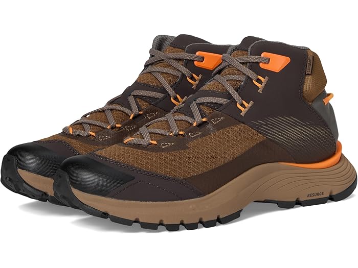 (取寄) ダナー メンズ トレイル ジャンクション ミッド Danner men Trail Junction Mid Malt Brown/Poppy Orange