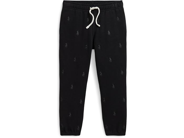 (取寄) ラルフローレン キッズ ガールズ ポロ ポニー フリース ジョガー パンツ (トドラー/リトル キッド) Polo Ralph Lauren Kids girls Polo Pony Fleece Jogger Pants (Toddler/Little Kid) Polo Black