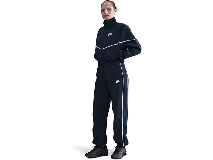 (取寄) ナイキ レディース スポーツウェア ウインドランナー ウーブン ジャケット スピード Nike women Sportswear Windrunner Woven Jacket Speed Midnight Navy/Sail/Sail