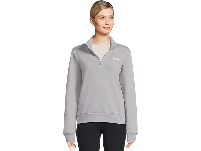 (取寄) ノースフェイス レディース エボリューション エンブロイダー 1/4 ジップ The North Face women Evolution Embroidered 1/4 Zip Blue Flax