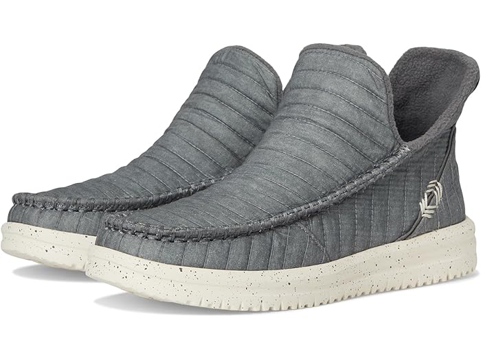 (取寄) ヘイ デュード レディース カムデン キルテッド Hey Dude women Camden Quilted Charcoal