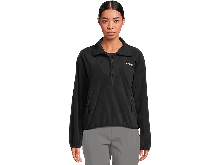 (取寄) コロンビア レディース セコイア 1/2 ジップ フリース Columbia women Sequoia Grove 1/2 Zip Fleece Black 1