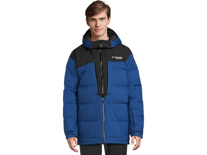 (取寄) コロンビア メンズ グレイシャー リッジ ダウン ジャケット Columbia men Glacier Ridge Down Jacket Mountain Blue/Black 49,014円