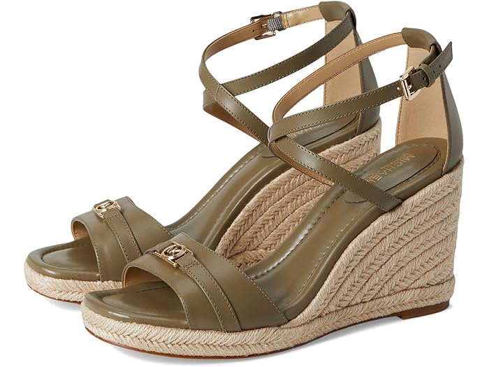 (取寄) マイケルコース レディース マンディ ウェッジ MICHAEL Michael Kors women Mandy Wedge Safari Green