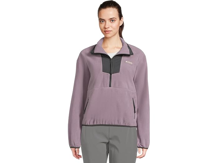 (取寄) コロンビア レディース セコイア 1/2 ジップ フリース Columbia women Sequoia Grove 1/2 Zip Fleece Shale Purple/Shark/Shark