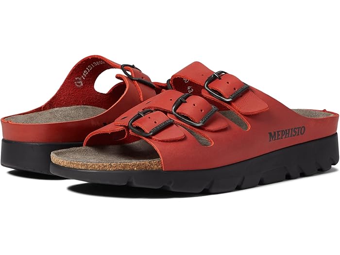 (取寄) メフィスト メンズ ザック Mephisto men Zach Red Scratch Leather
