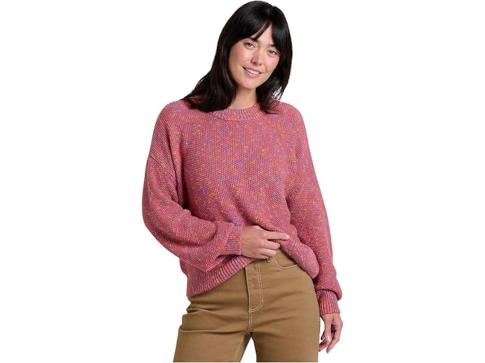 (取寄) トードアンドコー レディース クルー セーター Toad&Co women Twigtree Crew Sweater Flamingo 26,887円
