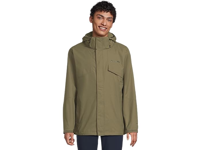 (取寄) コロンビア メンズ バガブー 3 フリース インターチェンジ ジャケット Columbia men Bugaboo III Fleece Interchange Jacket Stone Green