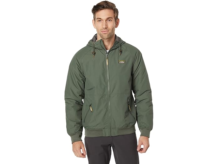 (取寄) エルエルビーン メンズ インサレーテッド ボンバー ブーディ L.L.Bean men Insulated Bomber Hoodie Thyme 26,490円