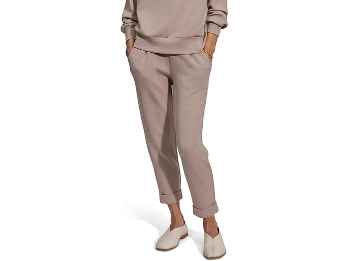 (取寄) バーリー レディース ザ ロールド カフ パンツ Varley women The Rolled Cuff Pants Taupe Marl