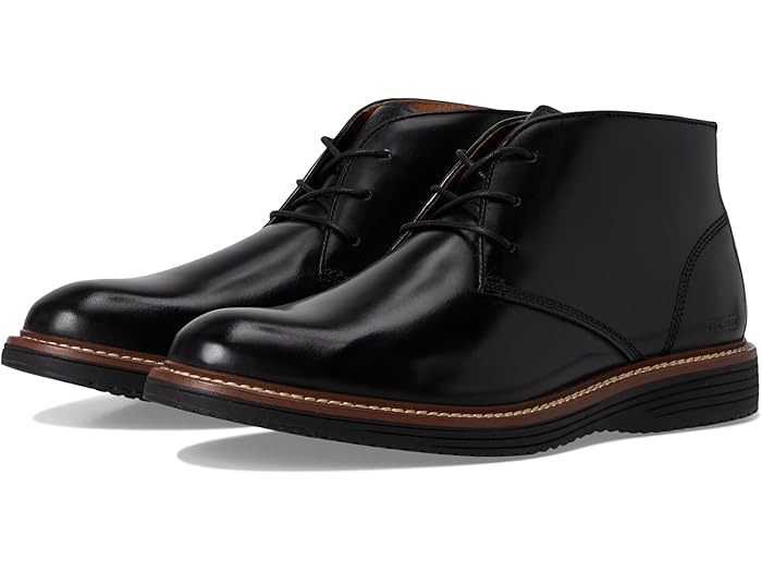 (取寄) ジョンストン&マーフィー メンズ アップトン チャッカ Johnston & Murphy men Upton Chukka Black Full Grain 1