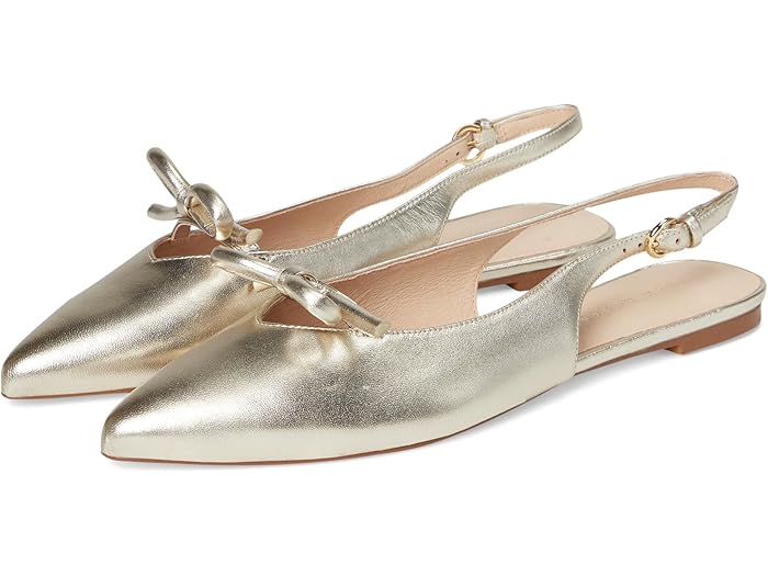 (取寄) ジャック ロジャース レディース レノックス フラッツ スリング - メタリック ナッパ Jack Rogers women Lennox Flat Sling - Metallic Nappa Jacks Platinum