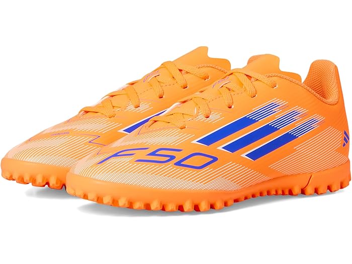 (取寄) アディダス キッズ キッズ クラブ ターフ クリーツ (リトル キッド/ビッグ キッド) adidas Kids kids F50 Club Turf Cleats (Little Kid/Big Kid) Beam Orange/Lucid Blue/White