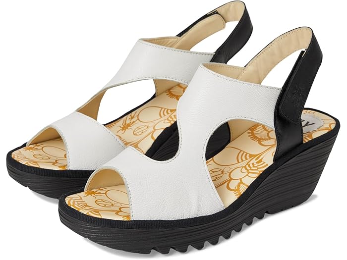 (取寄) フライロンドン レディース FLY LONDON women YOXA576FLY White/Black