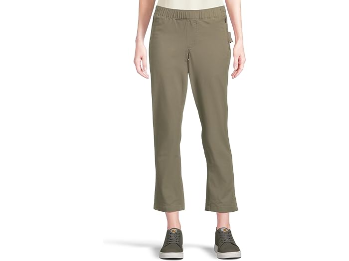 (取寄) カーハート レディース フォース リラックスド-フィット フィット リップストップ ワーク パンツ Carhartt women Force Relaxed Fit Ripstop Work Pants Dusty Olive