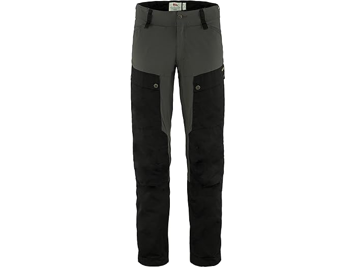 (取寄) フェールラーベン メンズ ケブ トラウザーズ Fjllrven men Fjallraven Keb Trousers Black/Stone Grey