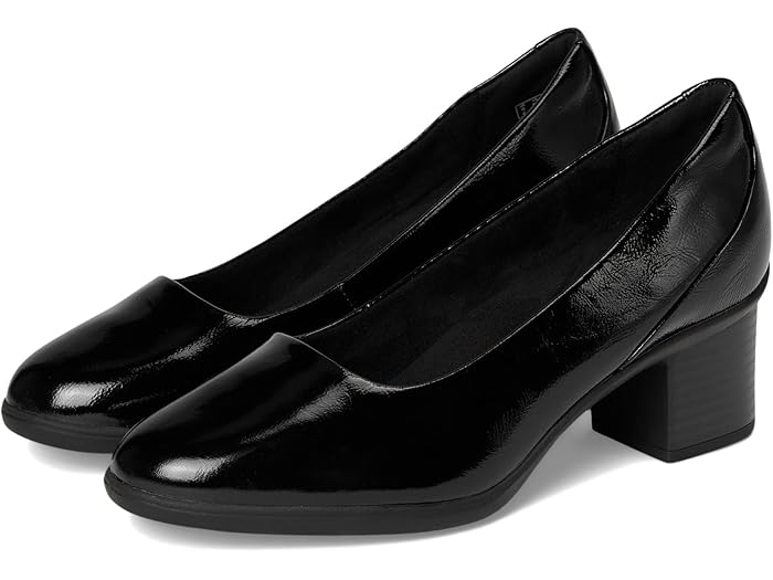 (取寄) クラークス 靴 レディース シャヤ ポッピー Clarks women Shaya Poppy Black Patent Leather