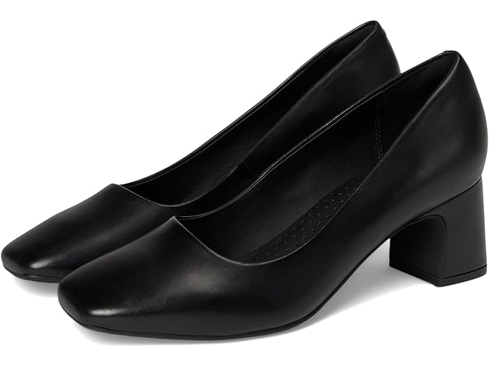 (取寄) クラークス 靴 レディース ファーニー コート Clarks women Fernie Court Black Leather