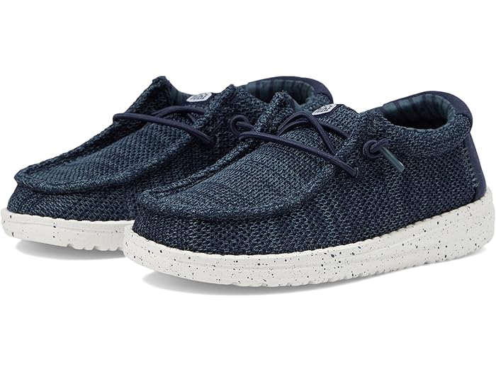 (取寄) ヘイデュードキッズ ボーイズ ウォーリー ストレッチ ソックス (トドラー) Hey Dude Kids boys Wally Stretch Sox (Toddler) Navy 9,159円