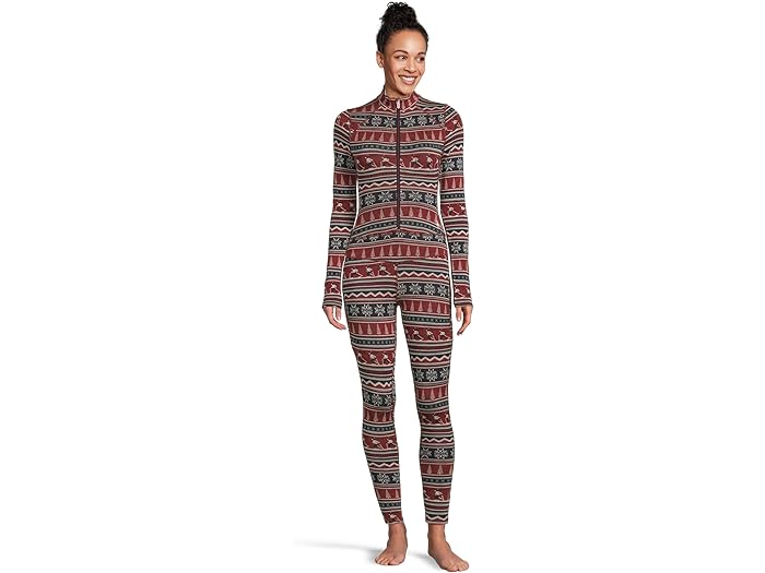 (取寄) スマートウール レディース クラシック サーマル メリノ ベース レイヤー ワン ピース Smartwool women Classic Thermal Merino Base Layer One Piece Currant Alpine Apres