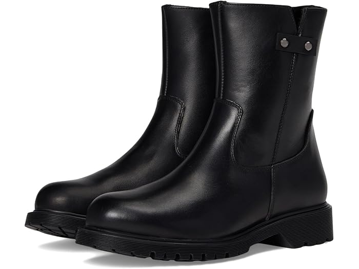 (取寄) ラ カナディエンヌ レディース ホーガン La Canadienne women Hogan Black Leather