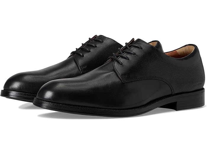 (取寄) ジョンストン&マーフィー メンズ XC コプリー プレーン トゥ Johnston & Murphy men Xc Copley Plain Toe Black Waterproof Embossed Full Grain