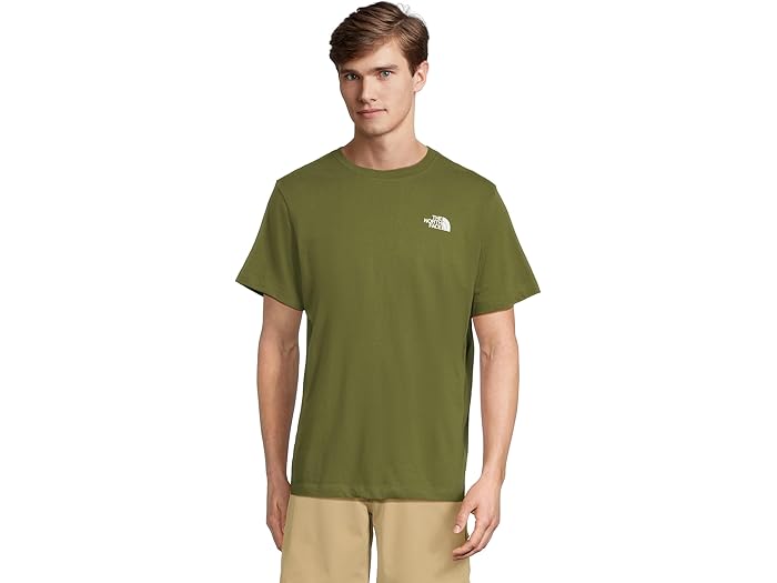 (取寄) ノースフェイス メンズ エボリューション ボックス NSE ショート スリーブ ティー The North Face men Evolution Box Nse Short Sleeve Tee Woodland Green