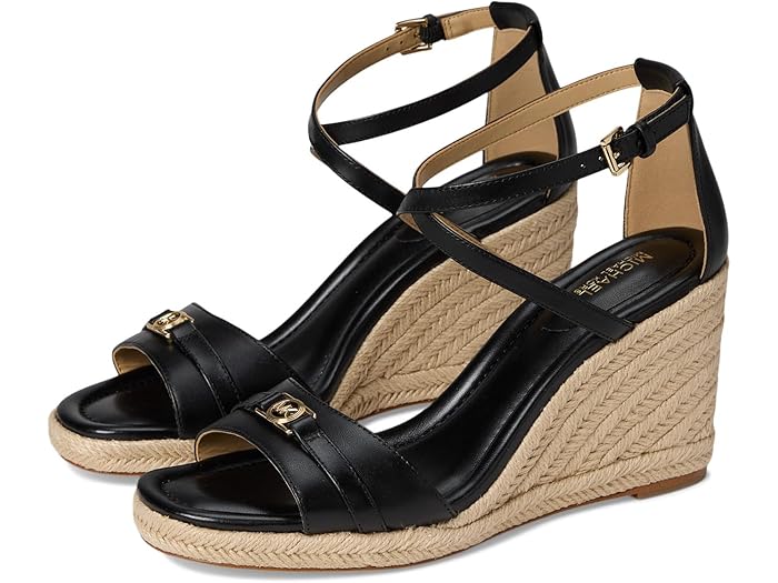 (取寄) マイケルコース レディース マンディ ウェッジ MICHAEL Michael Kors women Mandy Wedge Black