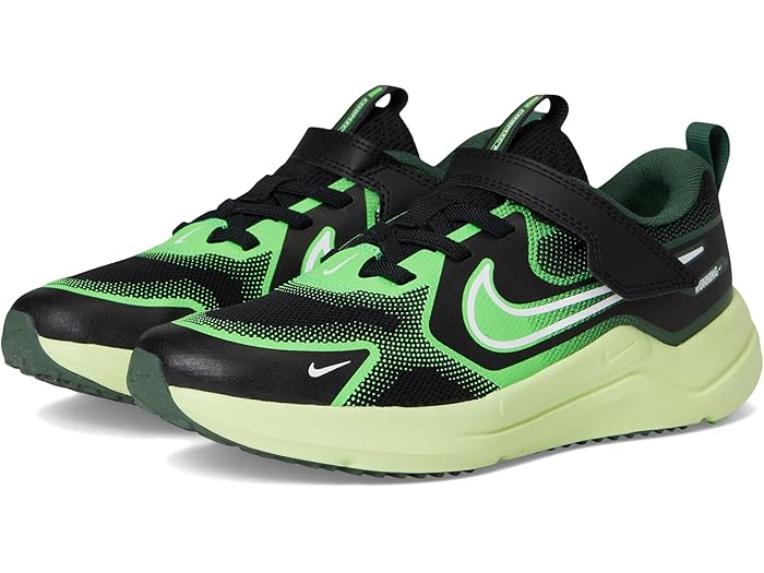 (取寄) ナイキ キッズ キッズ コズミック ランナー (リトル キッド) Nike Kids kids Cosmic Runner (Little Kid) Black/White/Light Liquid Lime/Fir