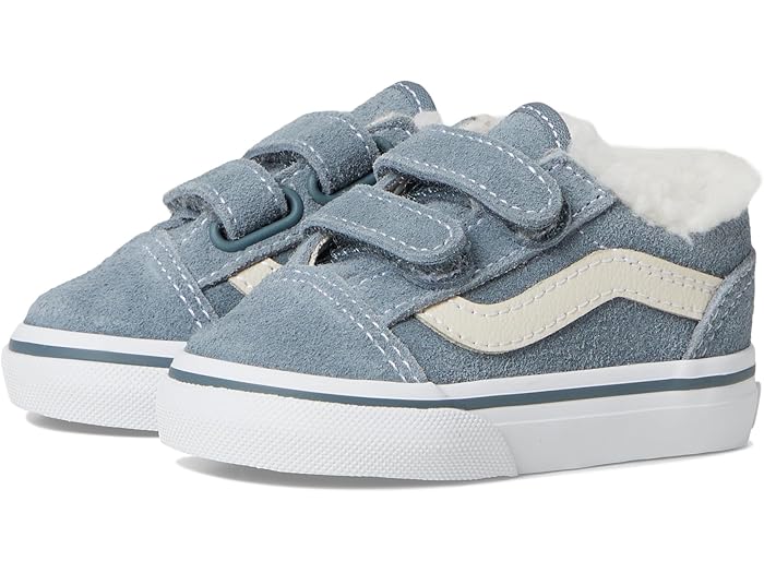 (取寄) バンズ キッズ キッズ オールド スクール V (インファント/トドラー) Vans Kids kids Old Skool V (Infant/Toddler) Suede Sherpa Stormy Weather