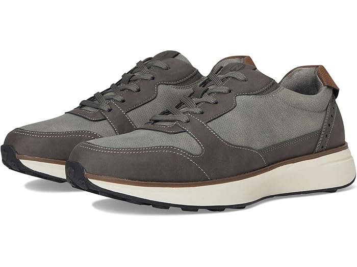 (取寄) ナン ブッシュ メンズ コア スウィフト モカシン トゥ オックスフォード Nunn Bush men Kore Swift Moccasin Toe Oxford Gray
