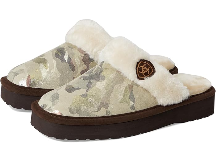 (取寄) アリアット レディース ジャッキー スクエア トゥ エキゾチック プラットフォーム Ariat women Jackie Square Toe Exotic Platform Camo
