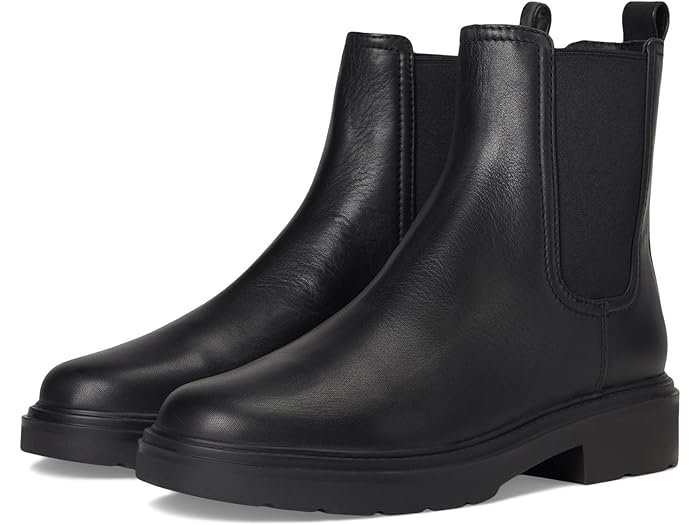 (取寄) ヴィンス レディース パインクレスト リ チェルシー ショート ブーツ Vince women Pinecrest Ii Chelsea Short Boots Black