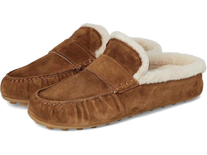 (取寄) ヴィンス レディース バークレー シアリング シューズ Vince women Berkley Shearling Mule/Clog Shoes Elmwood