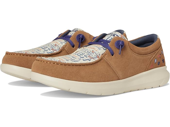 (取寄) アリアット レディース ヒロ センデロ シューズ Ariat women Hilo Sendero Shoe Barn Brown
