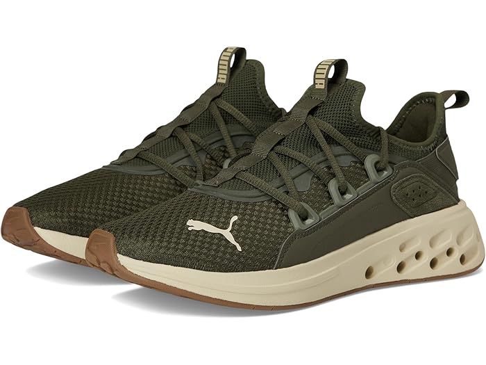 (取寄) プーマ メンズ ソフトライド シューズ PUMA men Softride Frequence Shoes Dark Olive/Toasted Almond