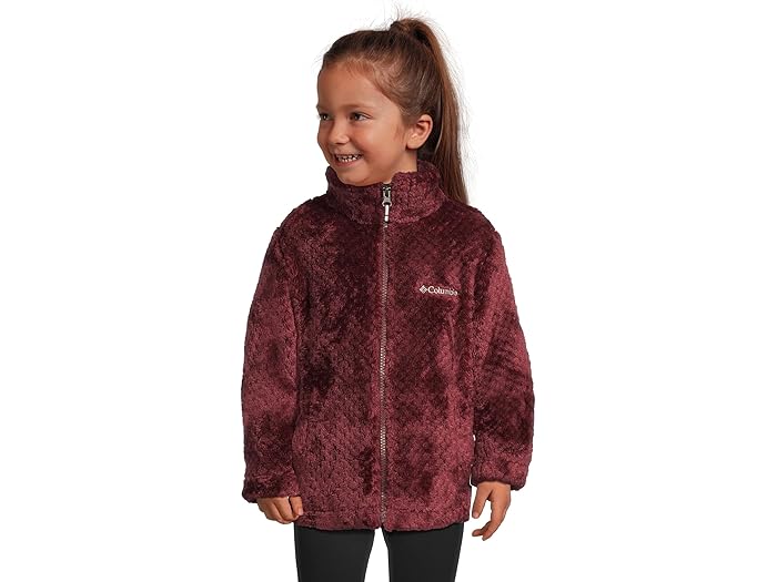 (取寄) コロンビア キッズ ガールズ ファイアー サイド シェルパ フル ジップ (リトル キッズ/ビッグ キッズ) Columbia Kids girls Fire Side Sherpa Full Zip (Little Kids/Big Kids) Rich Wine