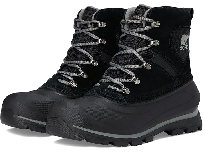 (取寄) ソレル メンズ バクストン レース ウォータープルーフ SOREL men Buxton Lace Waterproof Black/Quarry