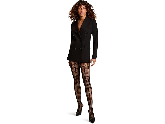 (取寄) コマンドー レディース プレイド ネット Commando women Plaid Net Black 11,337円