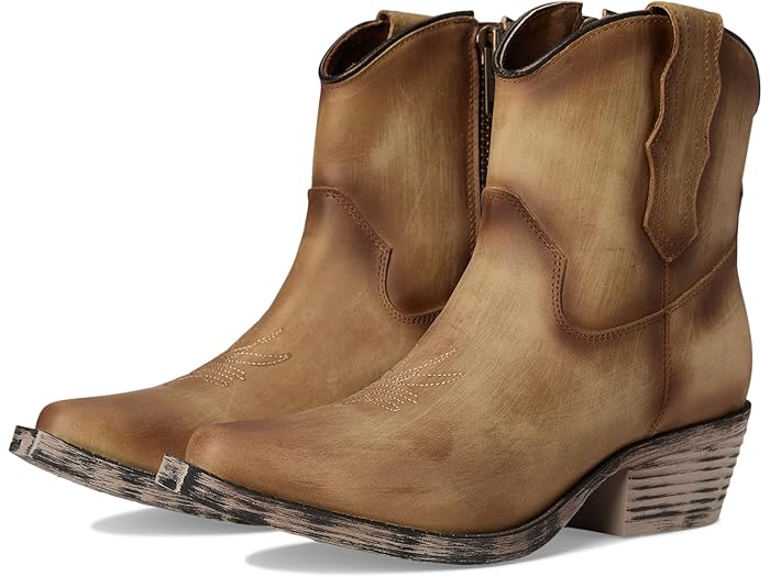 (取寄) コーラル ブーツ レディース Corral Boots women Q7037 Almond
