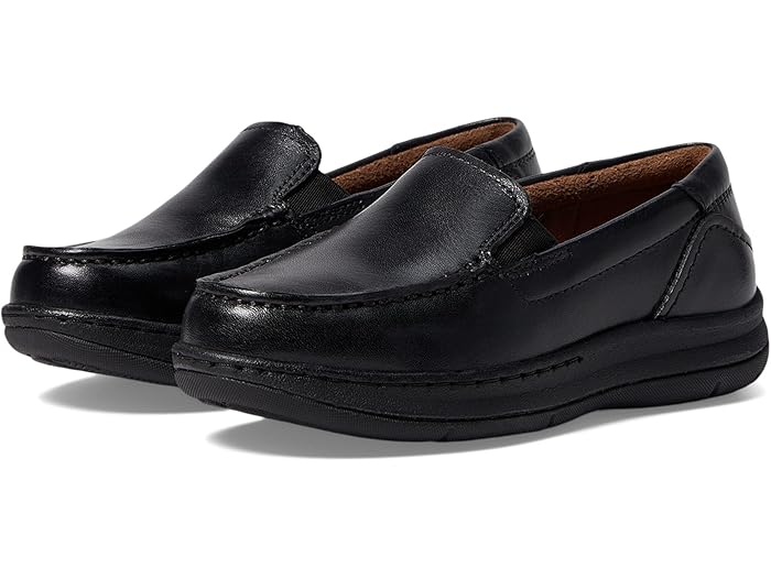 (取寄) フローシャイム キッズ ボーイズ セントラル ジュニア モック トゥ ヴェニーシャン ローファー (トドラー/リトル キッド/ビッグ キッド) Florsheim Kids boys Central Jr. Moc Toe Venetian Loafer (Toddler/Little Kid/Big Kid) Black