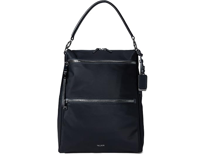 (取寄) トゥミ レディース ボヤジュール ライ バックパック/トート Tumi women Voyageur Leigh Backpack/Tote Black/Gunmetal