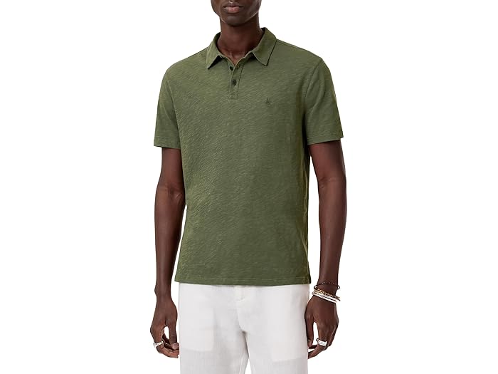 (取寄) ジョン バルベイトス メンズ ビクター ポロ John Varvatos men Victor Polo K5787S25 Light Olive 17,885円