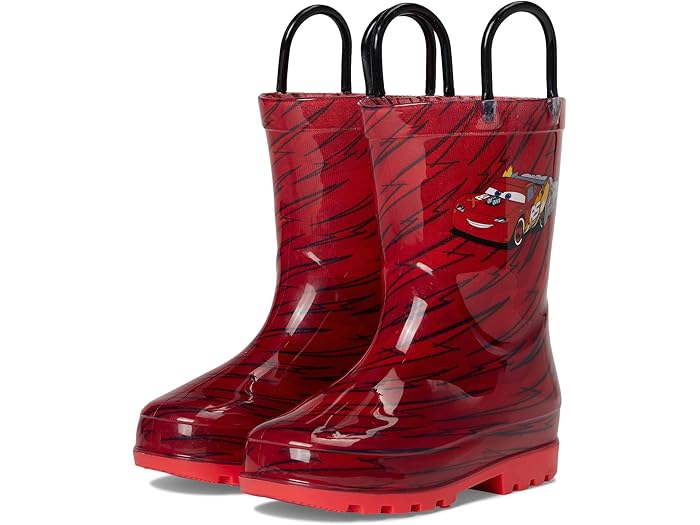 (取寄) ジョズモ メンズ カーズ レインブーツ (リトル キッド) Josmo men Cars Rainboot (little Kid) Red画像