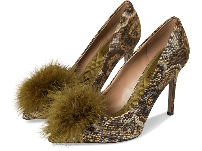 (取寄) サムエデルマン レディース ヘイゼル プラッシュ ポンプ シューズ Sam Edelman women Hazel Plush Pump Shoes Olive Paisley Multi