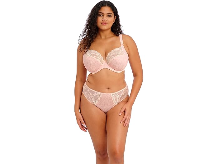 (取寄) エロミ レディース ルシエ ハイ レッグ ブリーフ elomi women Lucie High Leg Brief Pale Blush
