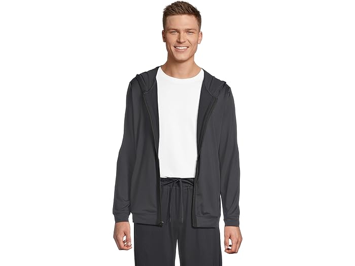 (取寄) ベアフットドリームス メンズ マリブ コレクション バターシック ジップ-アップ ブーディ Barefoot Dreams men Malibu Collection Butterchic Zip-Up Hoodie Indigo