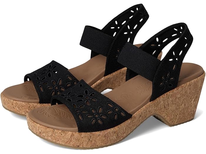 (取寄) スケッチャーズ レディース ブライストル - ビーチ ブリス SKECHERS women Brystol - Beach Bliss Black